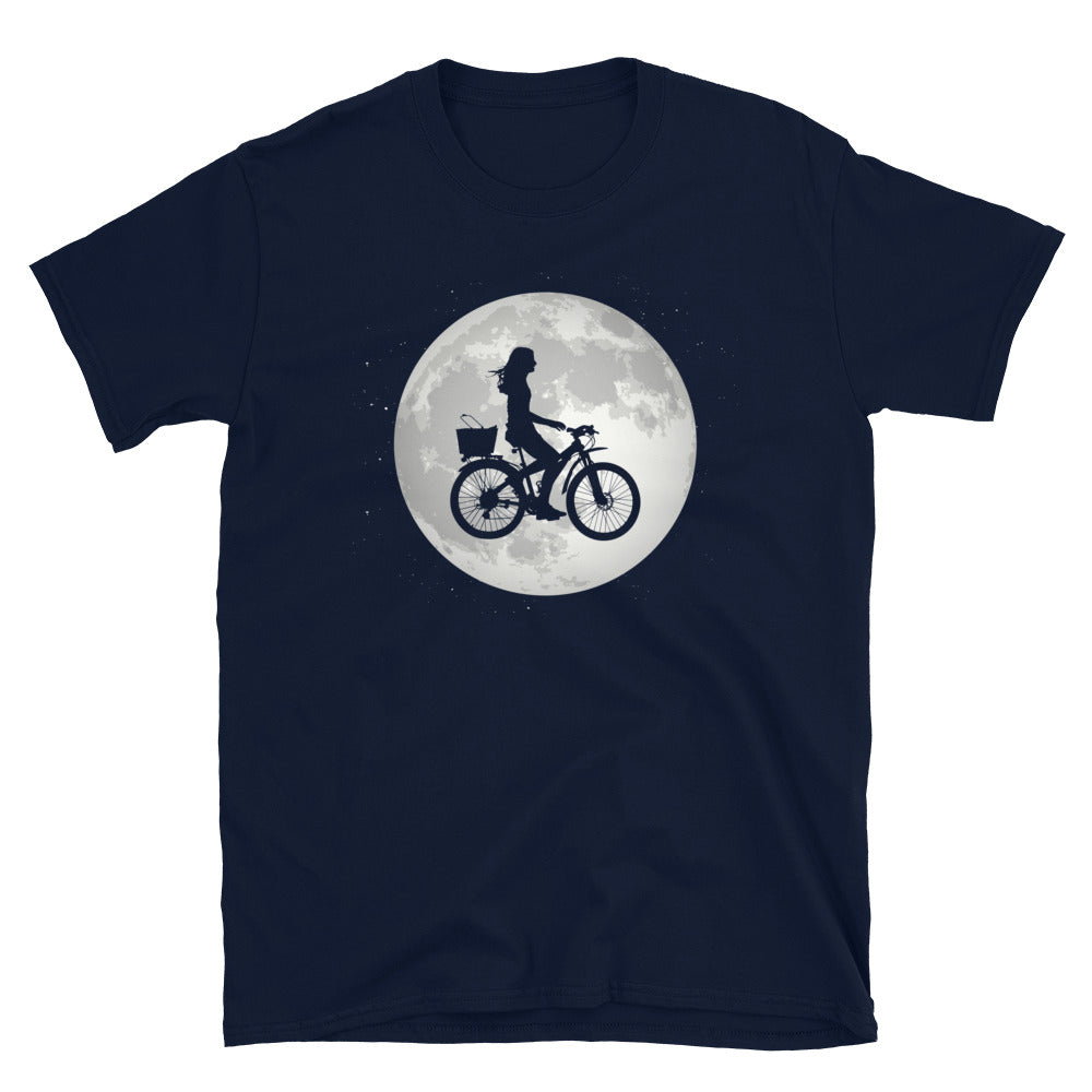 Vollmond – Radfahren Für Frauen - T-Shirt (Unisex) fahrrad Navy