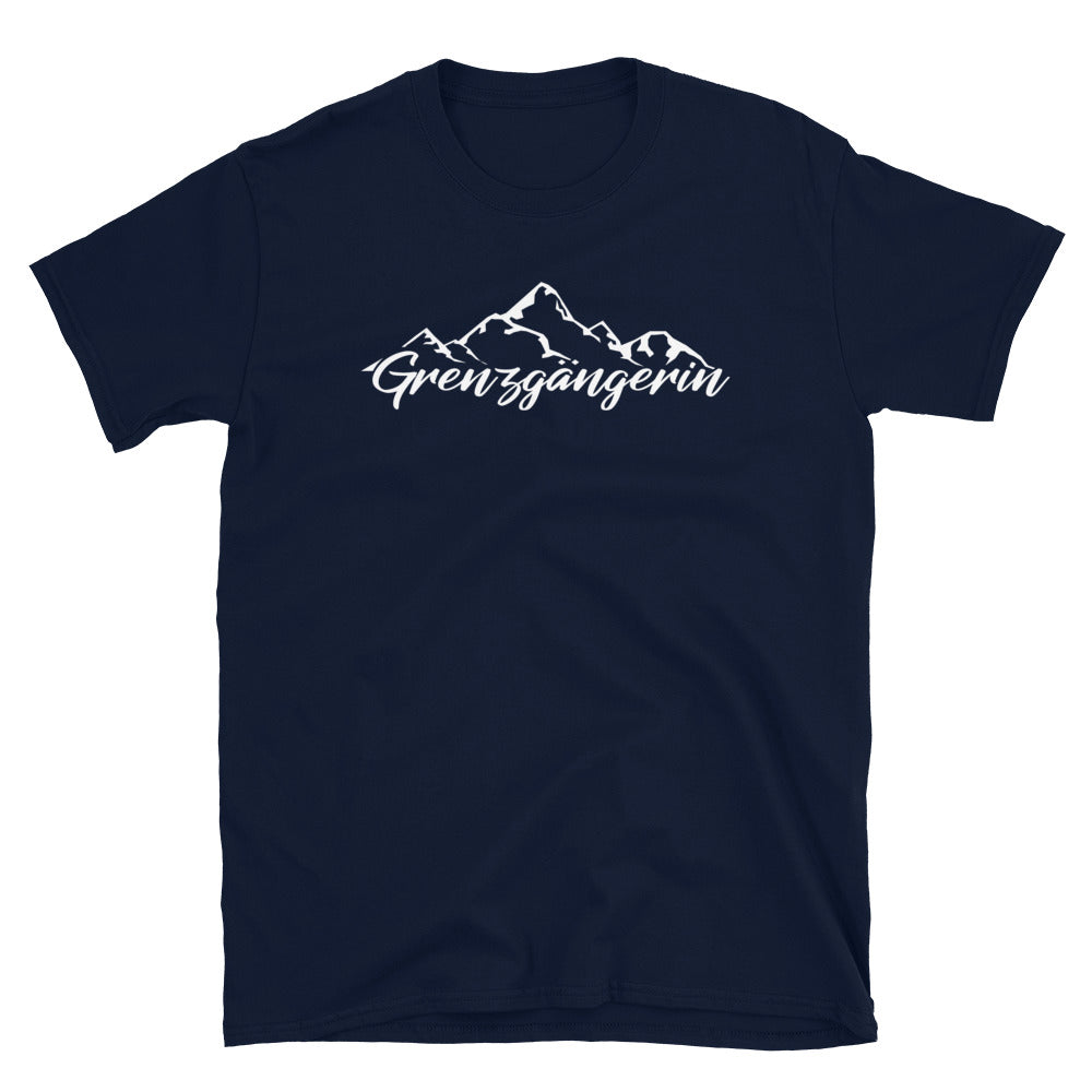 Grenzgangerin - T-Shirt (Unisex) berge Navy