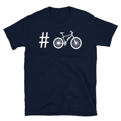 Hashtag - E-Bike - T-Shirt (Unisex) e-bike Navy