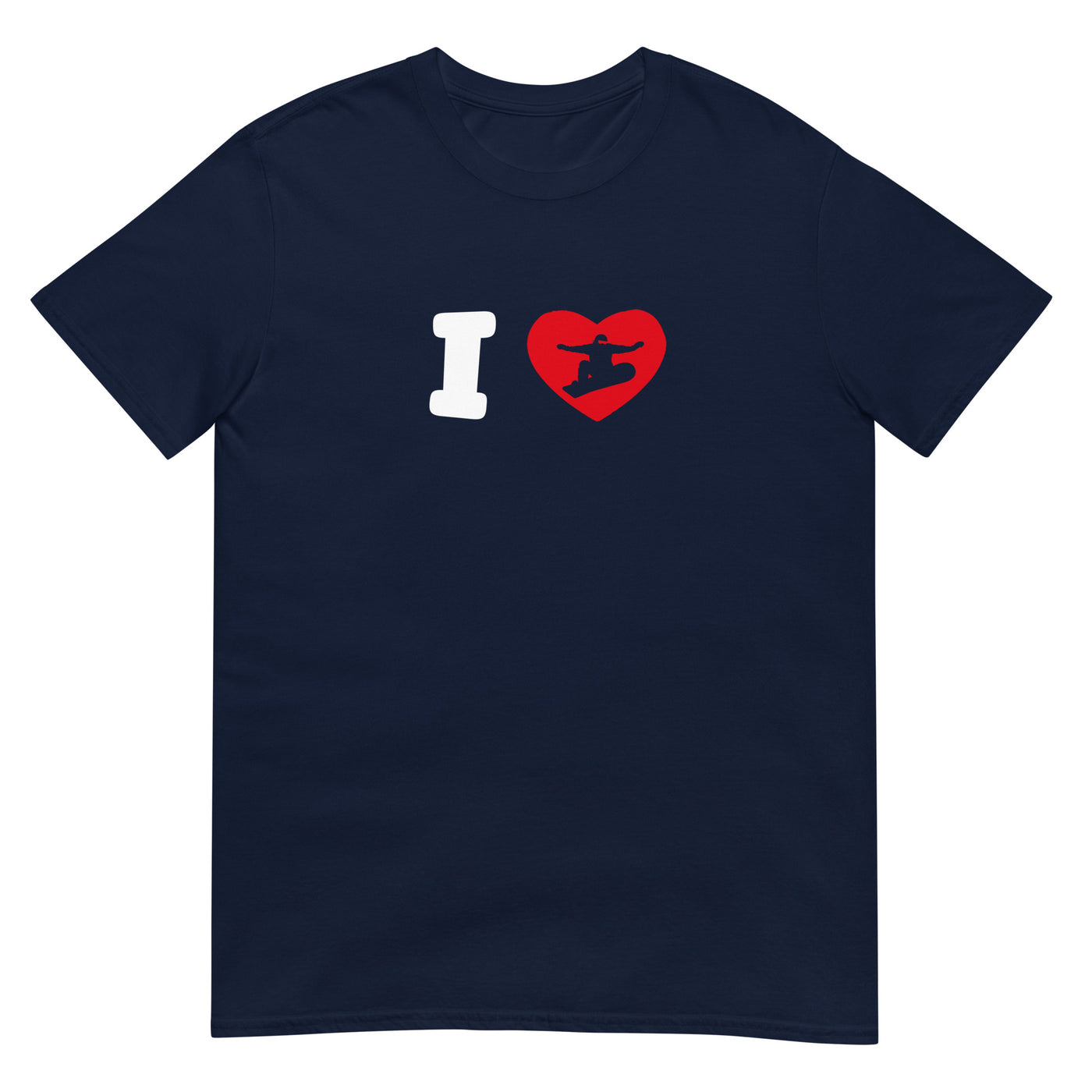 Ich Liebe Snowboard - T-Shirt (Unisex) snowboarden xxx yyy zzz Navy