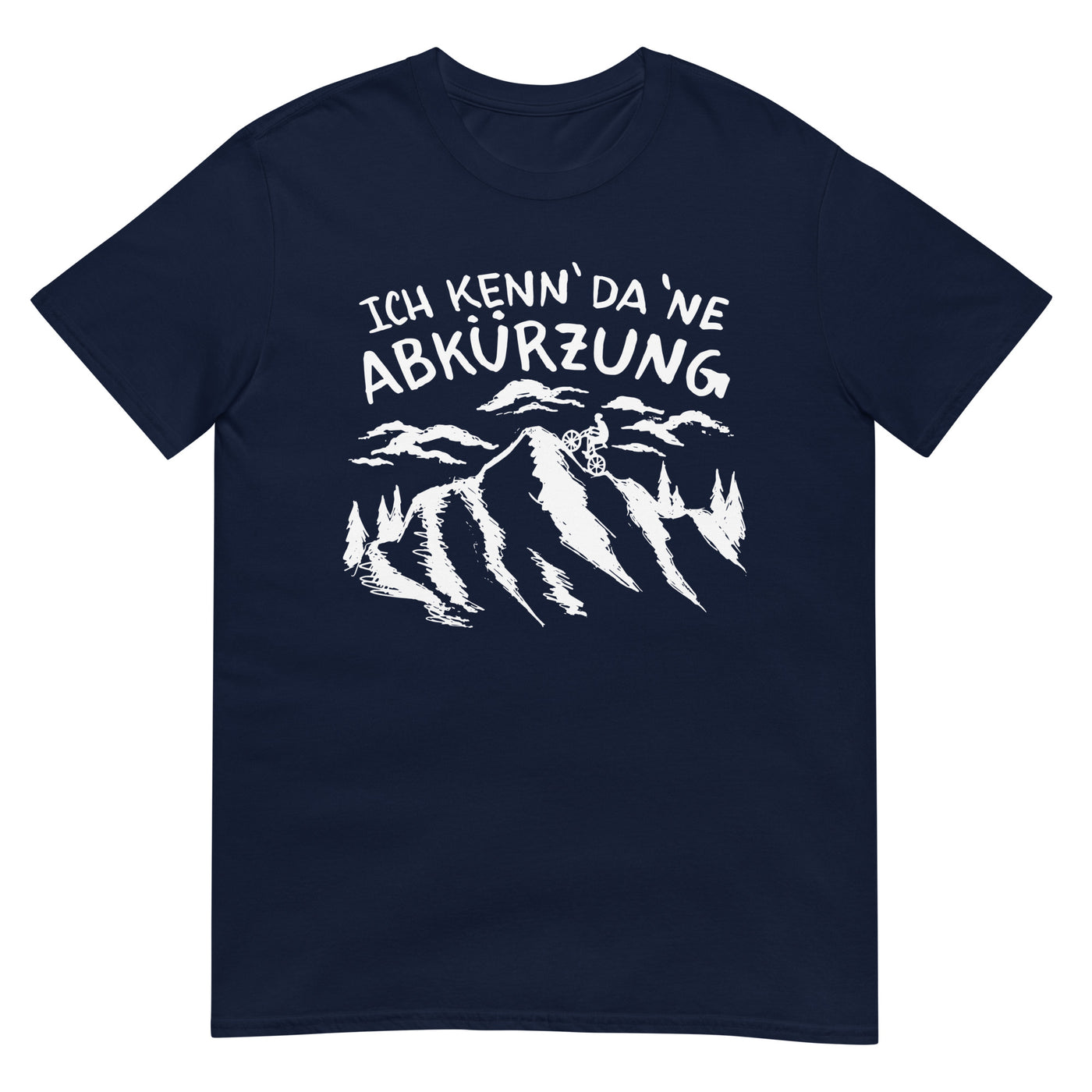 Ich Kenn Da Ne Abkürzung - T-Shirt (Unisex) berge xxx yyy zzz Navy