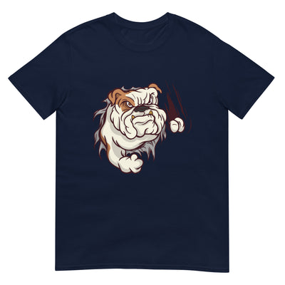 Bulldogge mit hoher Aggression und Wut - Herren T-Shirt Other_Niches xxx yyy zzz Navy