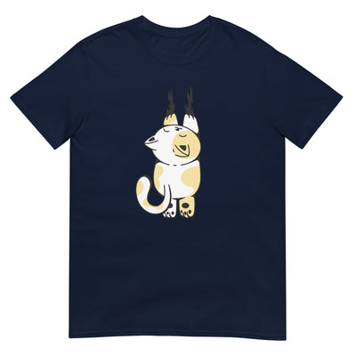 Katze klettert und kratzt an der Wand - Herren T-Shirt Other_Niches xxx yyy zzz Navy