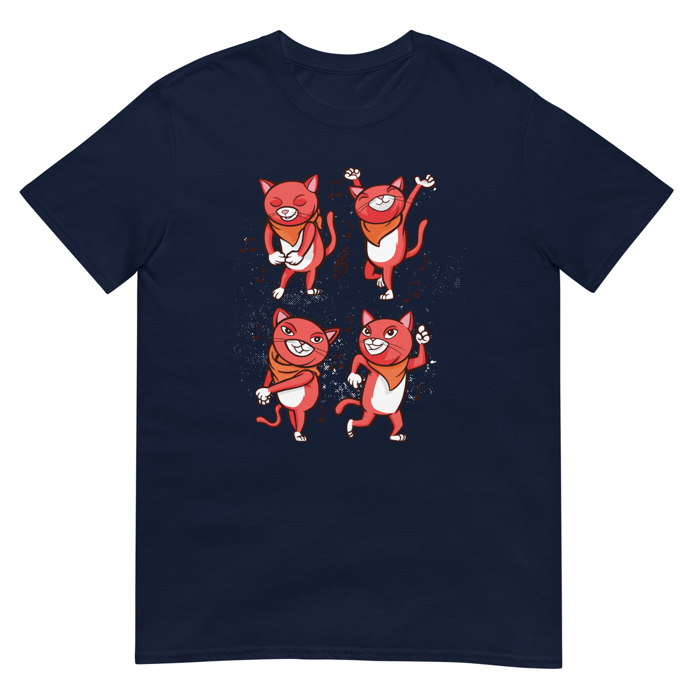 Katzen tanzen zur Musik - Herren T-Shirt Other_Niches xxx yyy zzz Navy