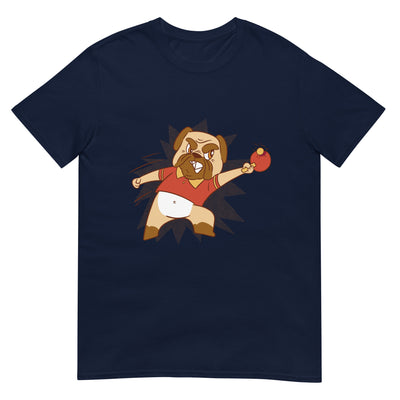 Hund spielt Tischtennis - Herren T-Shirt Other_Niches xxx yyy zzz Navy