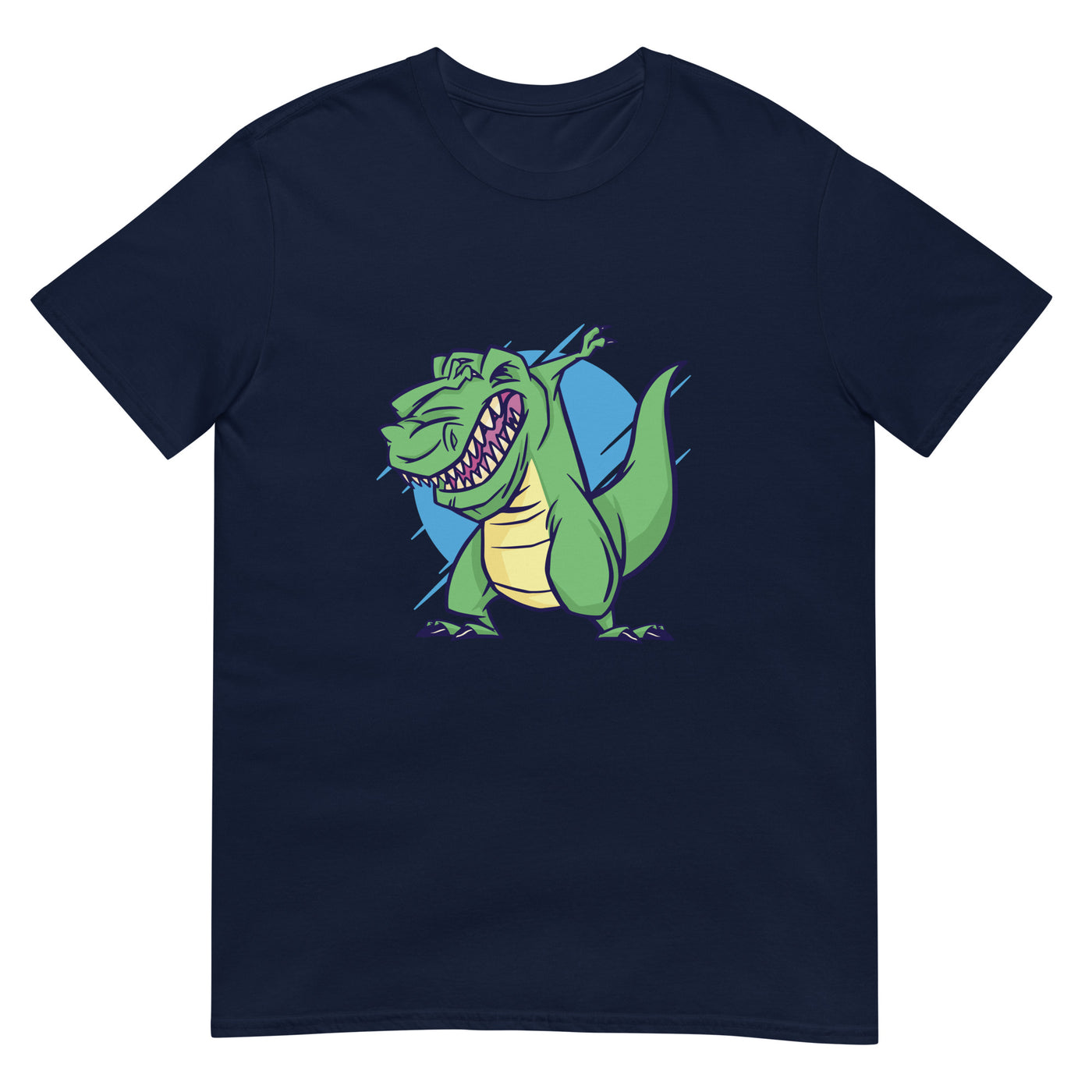 Funky T-Rex macht Dabbing-Tanzbewegung - Herren T-Shirt Other_Niches xxx yyy zzz Navy