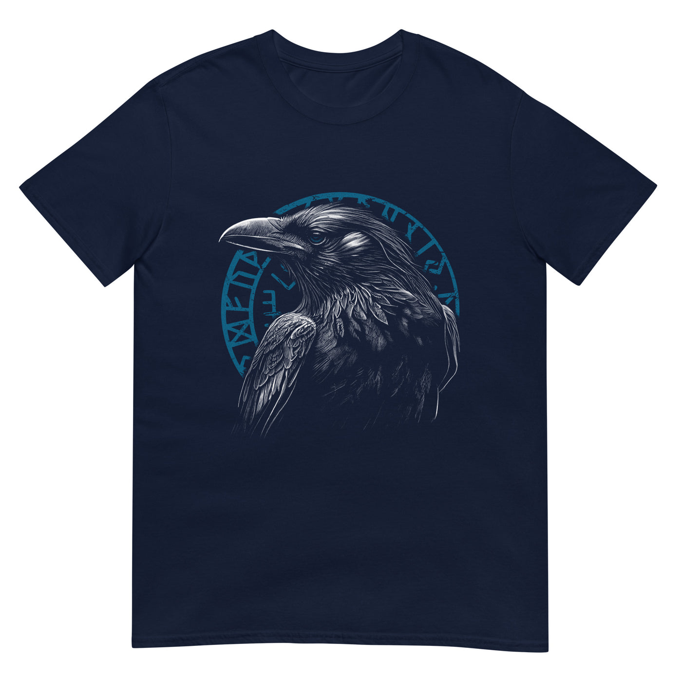 Wikinger-Rabe mit Wikingersymbol - Mächtig - Herren T-Shirt Other_Niches xxx yyy zzz Navy