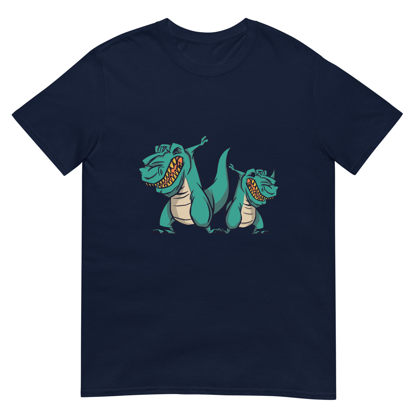 T-Rex dabbing mit Aggression - Herren T-Shirt Other_Niches xxx yyy zzz Navy