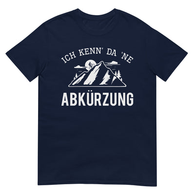 Ich kenn da ne Abkürzung - (M) - T-Shirt (Unisex) xxx yyy zzz Navy