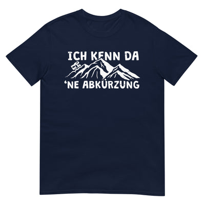 Ich kenn da ne Abkürzung - Wohnmobil - T-Shirt (Unisex) camping xxx yyy zzz Navy