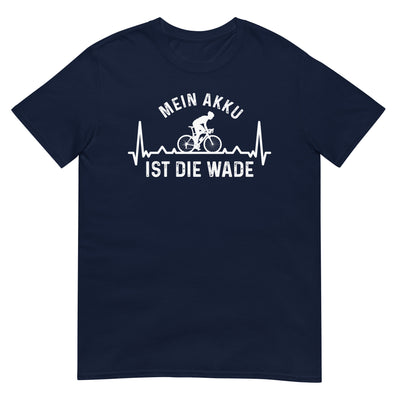 MeinAkkuIstDieWade3-UnisexBasicSoftstyleT-Shirt|Gildan64000 fahrrad xxx yyy zzz Navy