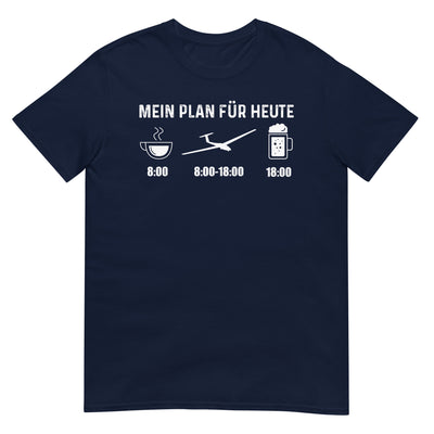 Mein Plan Für Heute - T-Shirt (Unisex) berge xxx yyy zzz Navy