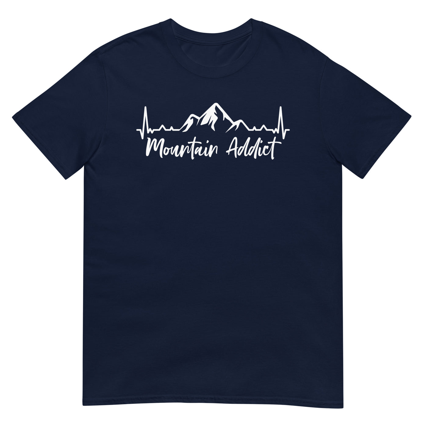 Berge Addict 1 - T-Shirt (Unisex) berge xxx yyy zzz Navy