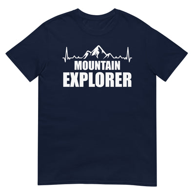 Berge Explorer 1 - T-Shirt (Unisex) berge xxx yyy zzz Navy