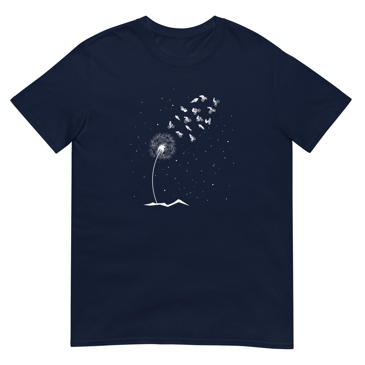 Pusteblume Radfahrer - T-Shirt (Unisex) fahrrad xxx yyy zzz Navy