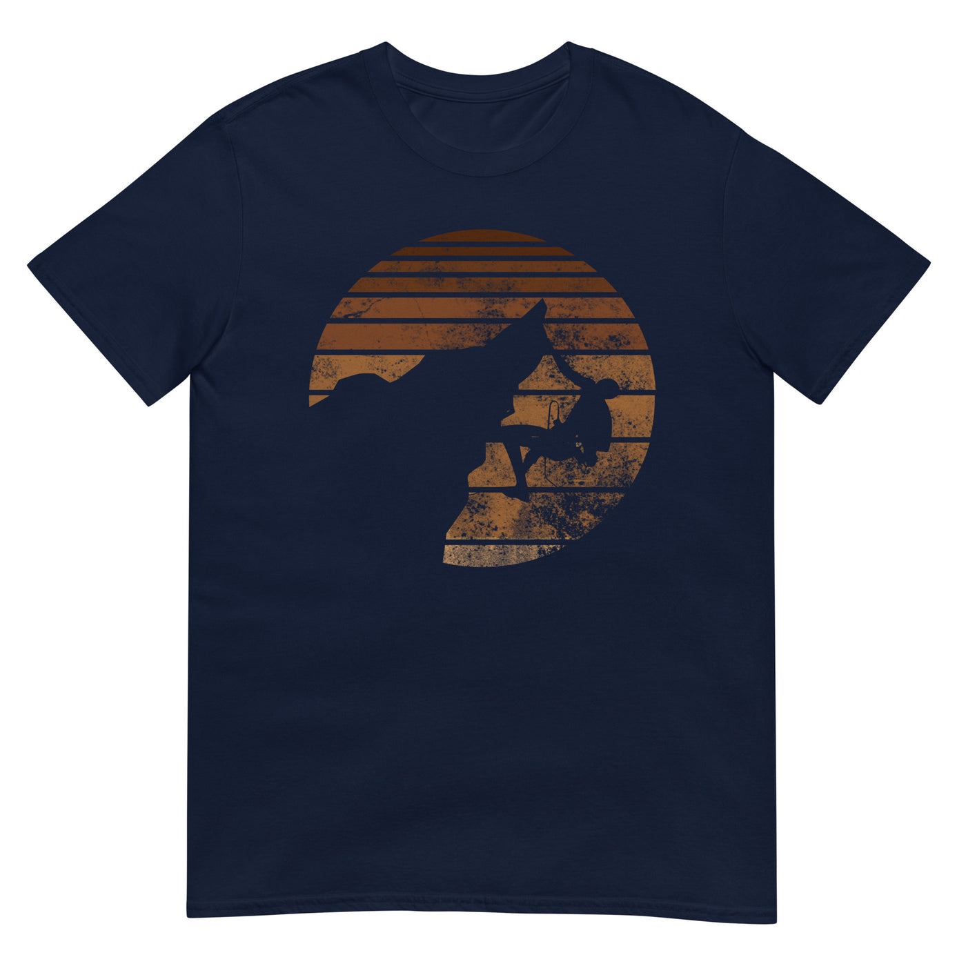 Retro - Klettern - T-Shirt (Unisex) klettern xxx yyy zzz Navy