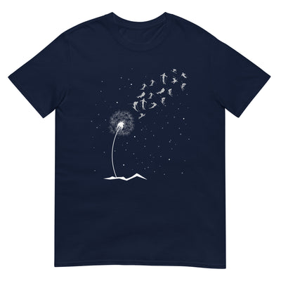 Ski Pusteblume - T-Shirt (Unisex) klettern ski xxx yyy zzz Navy