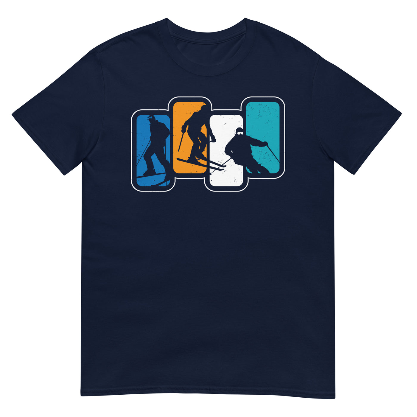 Skier Vintage - (S.K) - T-Shirt (Unisex) klettern xxx yyy zzz Navy