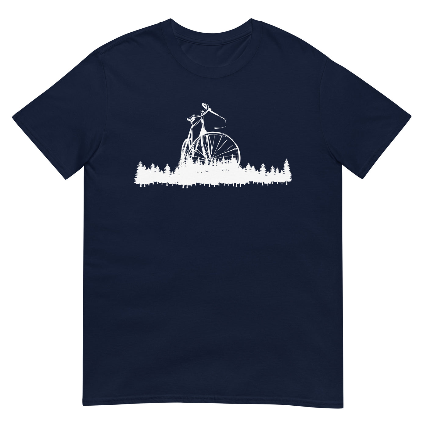 Bäume - Radfahren - T-Shirt (Unisex) fahrrad xxx yyy zzz Navy