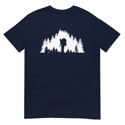 Bäume - Wandern - T-Shirt (Unisex) wandern xxx yyy zzz Navy