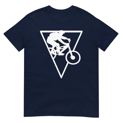 Dreieck - Radfahren - T-Shirt (Unisex) fahrrad xxx yyy zzz Navy