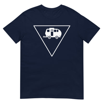 Dreieck und Camping - T-Shirt (Unisex) camping xxx yyy zzz Navy