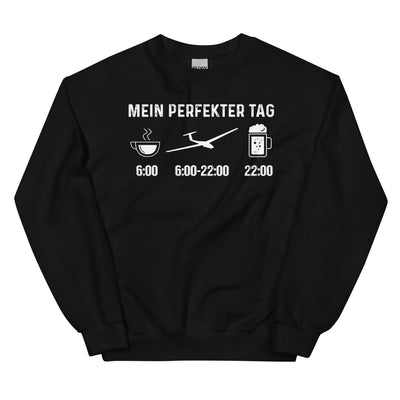 Mein Perfekter Tag - Sweatshirt (Unisex) berge xxx yyy zzz Black