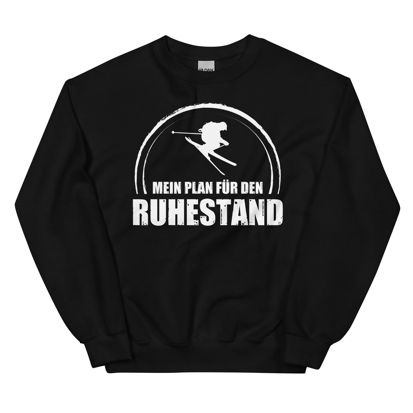 Mein Plan Fur Den Ruhestand - Sweatshirt (Unisex) klettern ski xxx yyy zzz Black