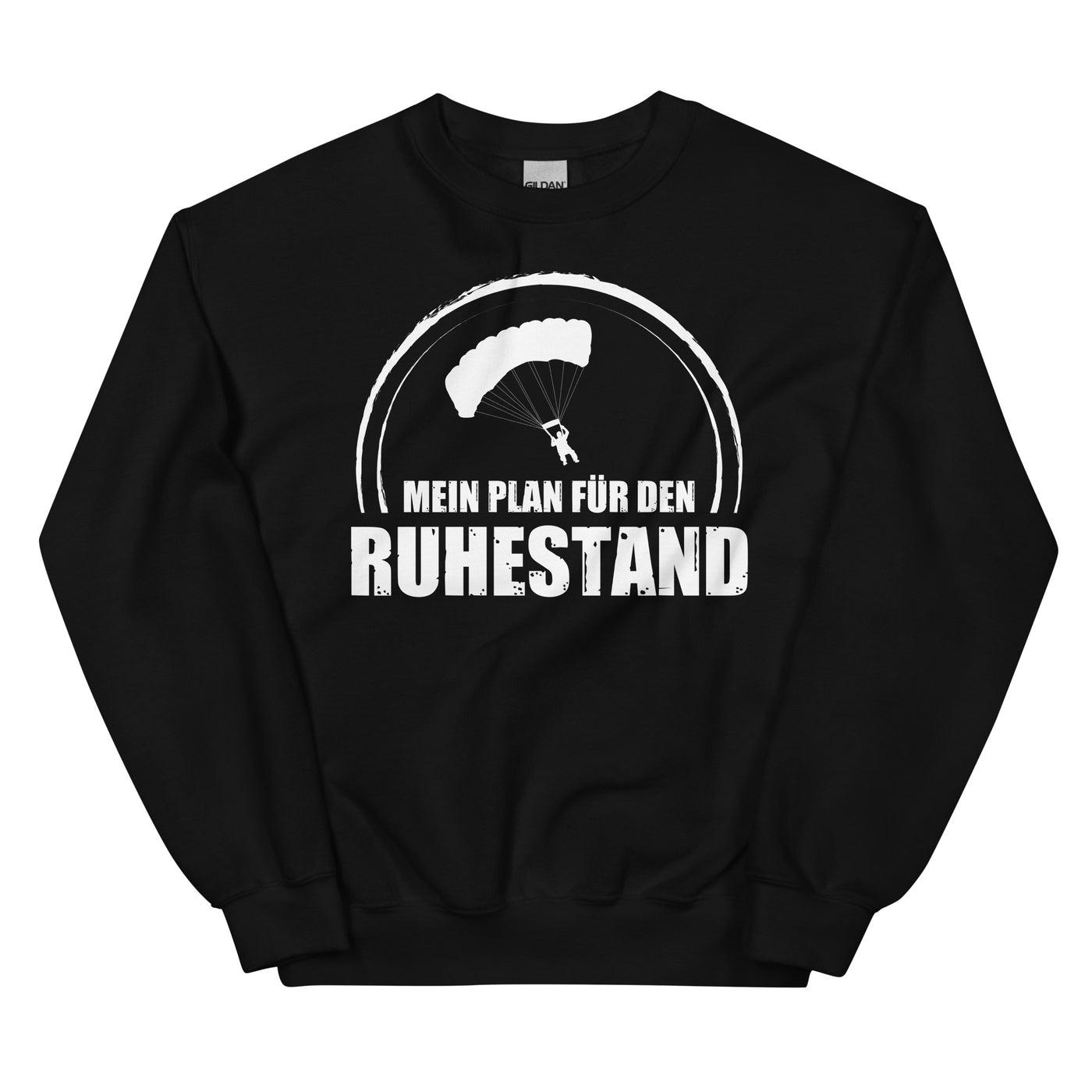 Mein Plan Fur Den Ruhestand 1 - Sweatshirt (Unisex) berge xxx yyy zzz Black