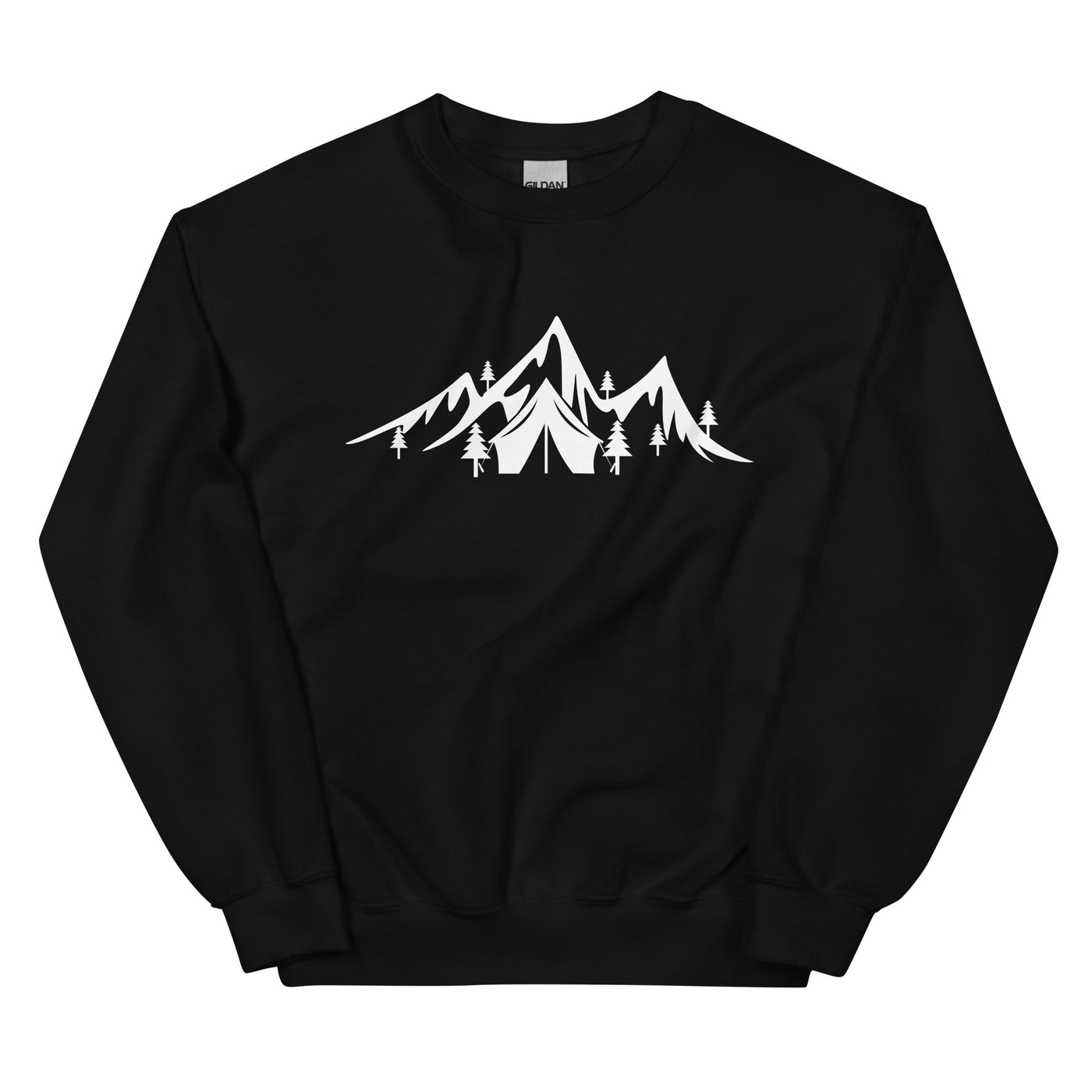 Berge - Camping - Sweatshirt (Unisex) camping xxx yyy zzz Black