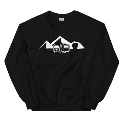 Berge - Camping Caravan - Sweatshirt (Unisex) camping xxx yyy zzz Black