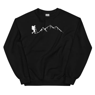 Berge - Wandern - Sweatshirt (Unisex) wandern xxx yyy zzz Black