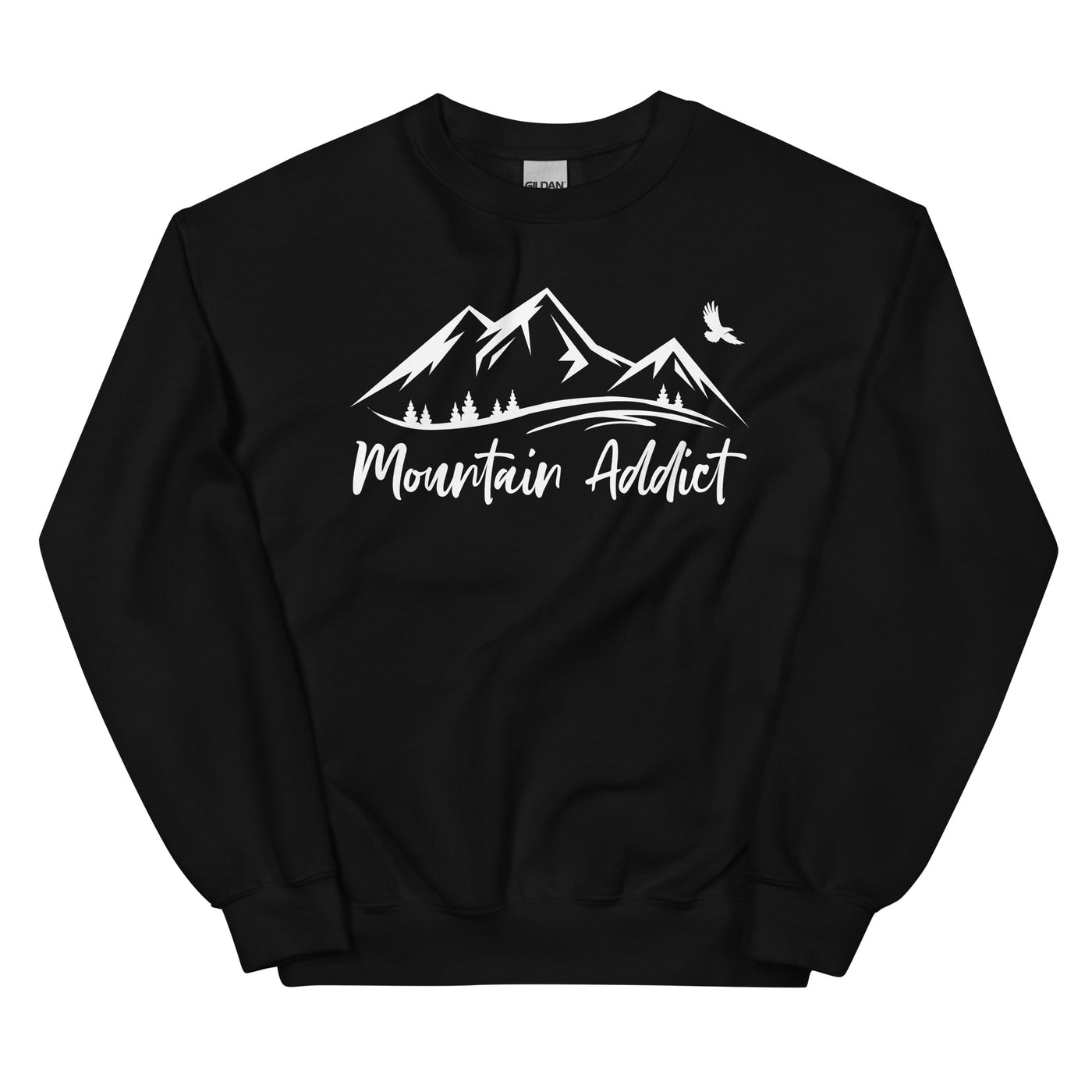 Berge Addict - Sweatshirt (Unisex) berge xxx yyy zzz Black