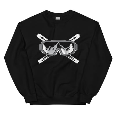 Berge Skier - Sweatshirt (Unisex) klettern ski xxx yyy zzz Black