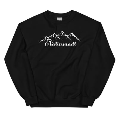 Naturmadl - Sweatshirt (Unisex) berge xxx yyy zzz Black