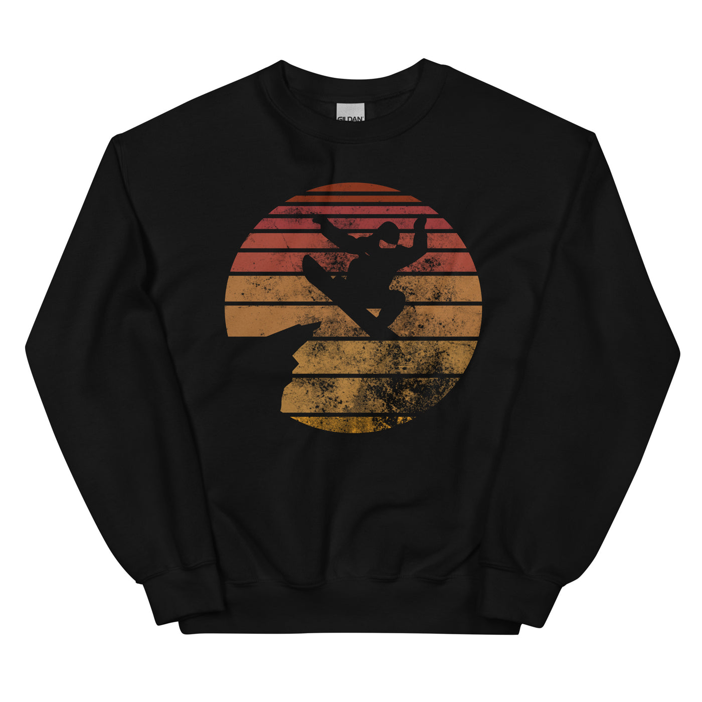 Retro - Snowboarding - Sweatshirt (Unisex) snowboarden xxx yyy zzz Black