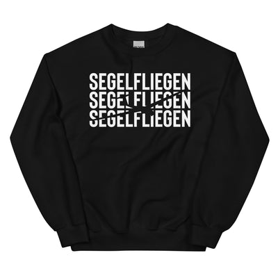 Segelfliegen - Sweatshirt (Unisex) berge xxx yyy zzz Black