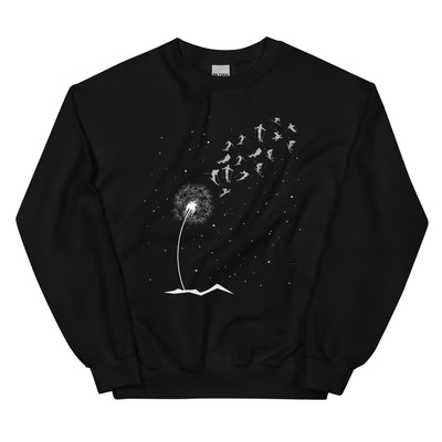 Ski Pusteblume - Sweatshirt (Unisex) klettern ski xxx yyy zzz Black