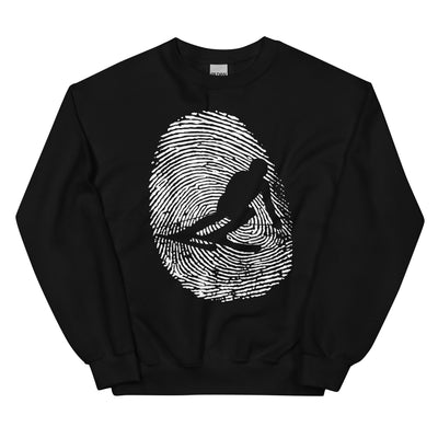 Thumb Print - Skifahren - Sweatshirt (Unisex) klettern ski xxx yyy zzz Black