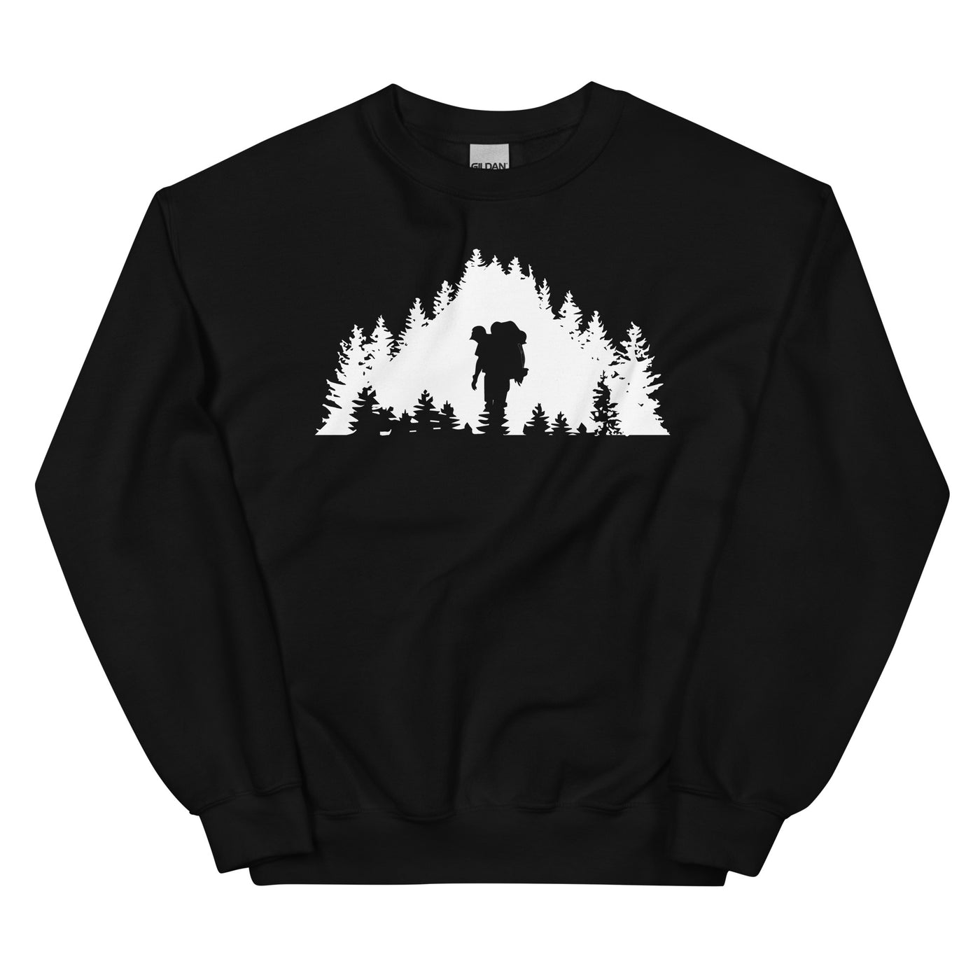 Bäume - Wandern - Sweatshirt (Unisex) wandern xxx yyy zzz Black