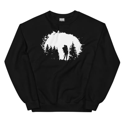 Bäume - Wandern - Sweatshirt (Unisex) wandern xxx yyy zzz Black