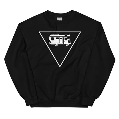 Dreieck und Camping - Sweatshirt (Unisex) camping xxx yyy zzz Black