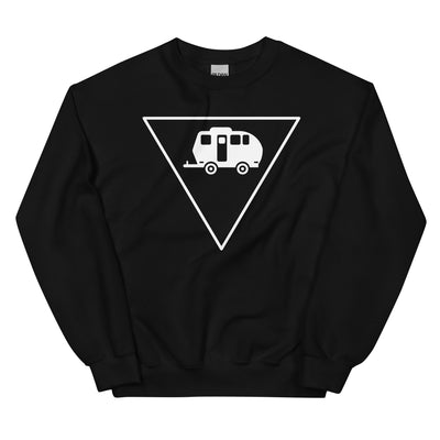 Dreieck und Camping - Sweatshirt (Unisex) camping xxx yyy zzz Black