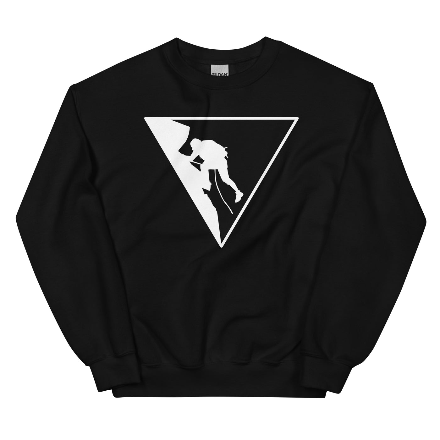 Dreieck und Klettern - Sweatshirt (Unisex) klettern xxx yyy zzz Black