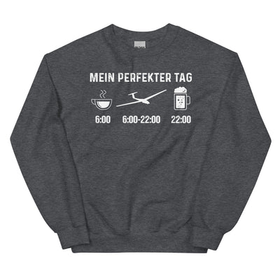 Mein Perfekter Tag - Sweatshirt (Unisex) berge xxx yyy zzz Dark Heather