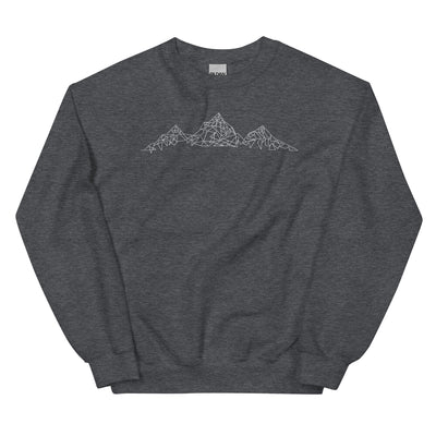 Berge (30) - Sweatshirt (Unisex) berge xxx yyy zzz Dark Heather