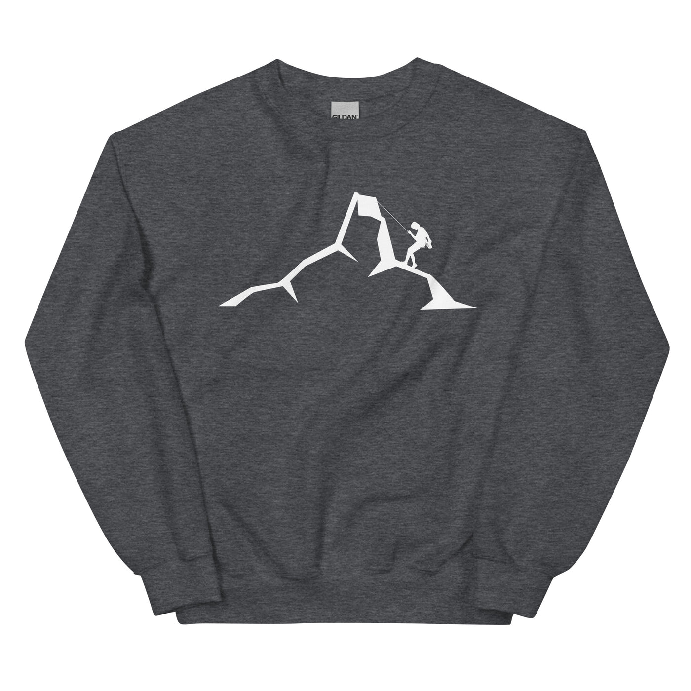 Berge - Klettern - Sweatshirt (Unisex) klettern xxx yyy zzz Dark Heather