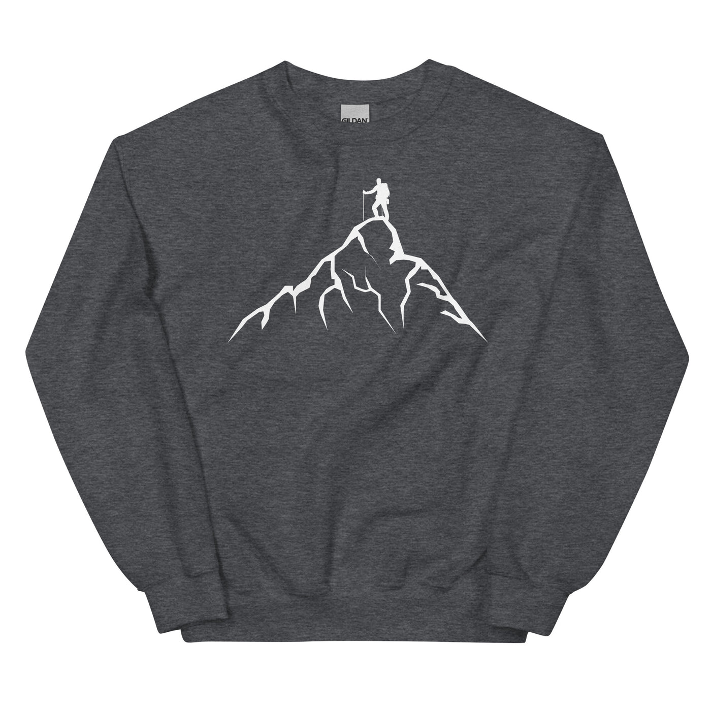 Berge - Wandern - (14) - Sweatshirt (Unisex) wandern xxx yyy zzz Dark Heather