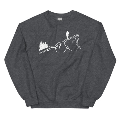 Berge - Wandern - (22) - Sweatshirt (Unisex) wandern xxx yyy zzz Dark Heather