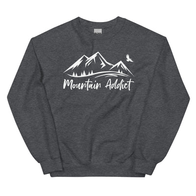 Berge Addict - Sweatshirt (Unisex) berge xxx yyy zzz Dark Heather